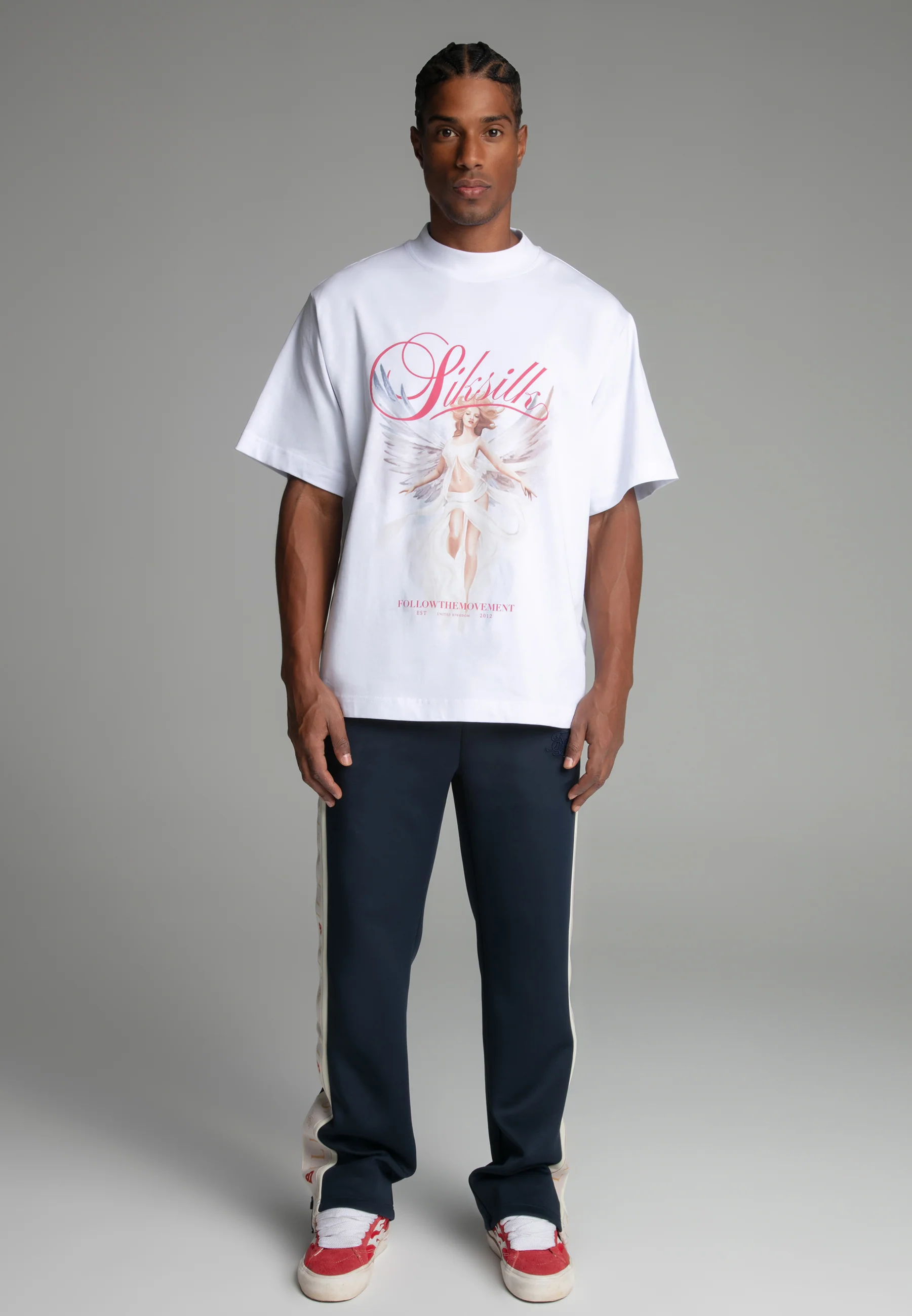 Navy Track Pants - Image 2