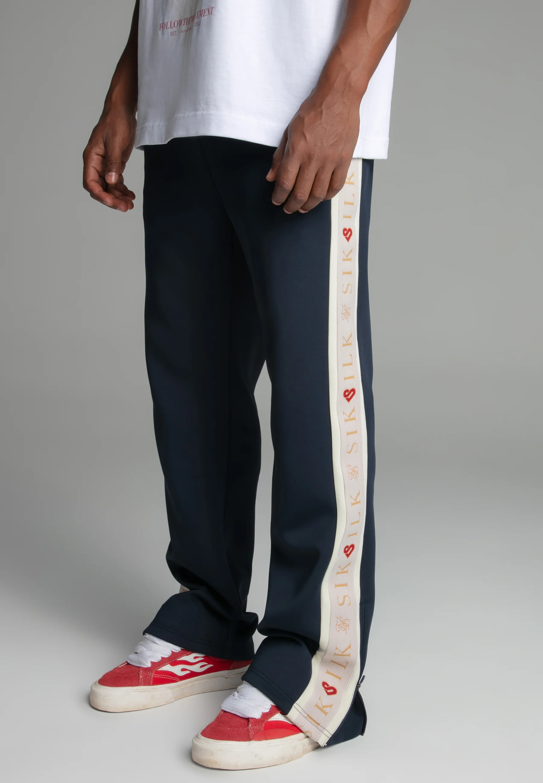 Navy Track Pants - Image 3