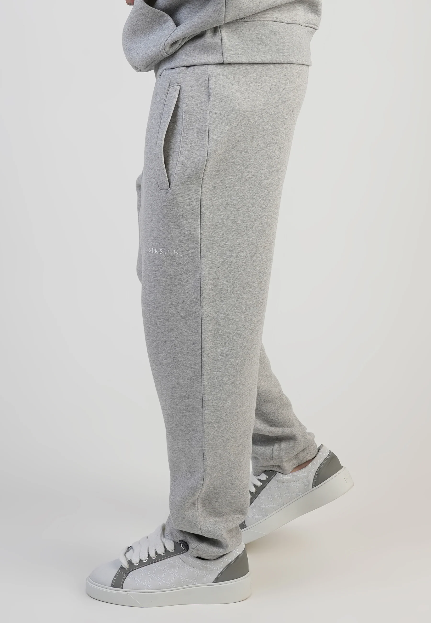 Grey Marl Track Pants - Image 2