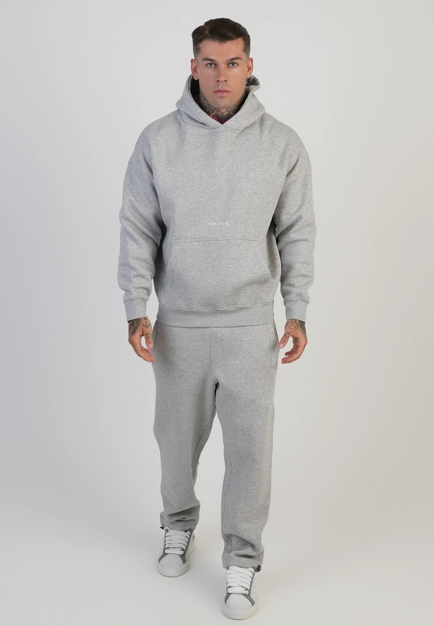 Grey Marl Track Pants - Image 4