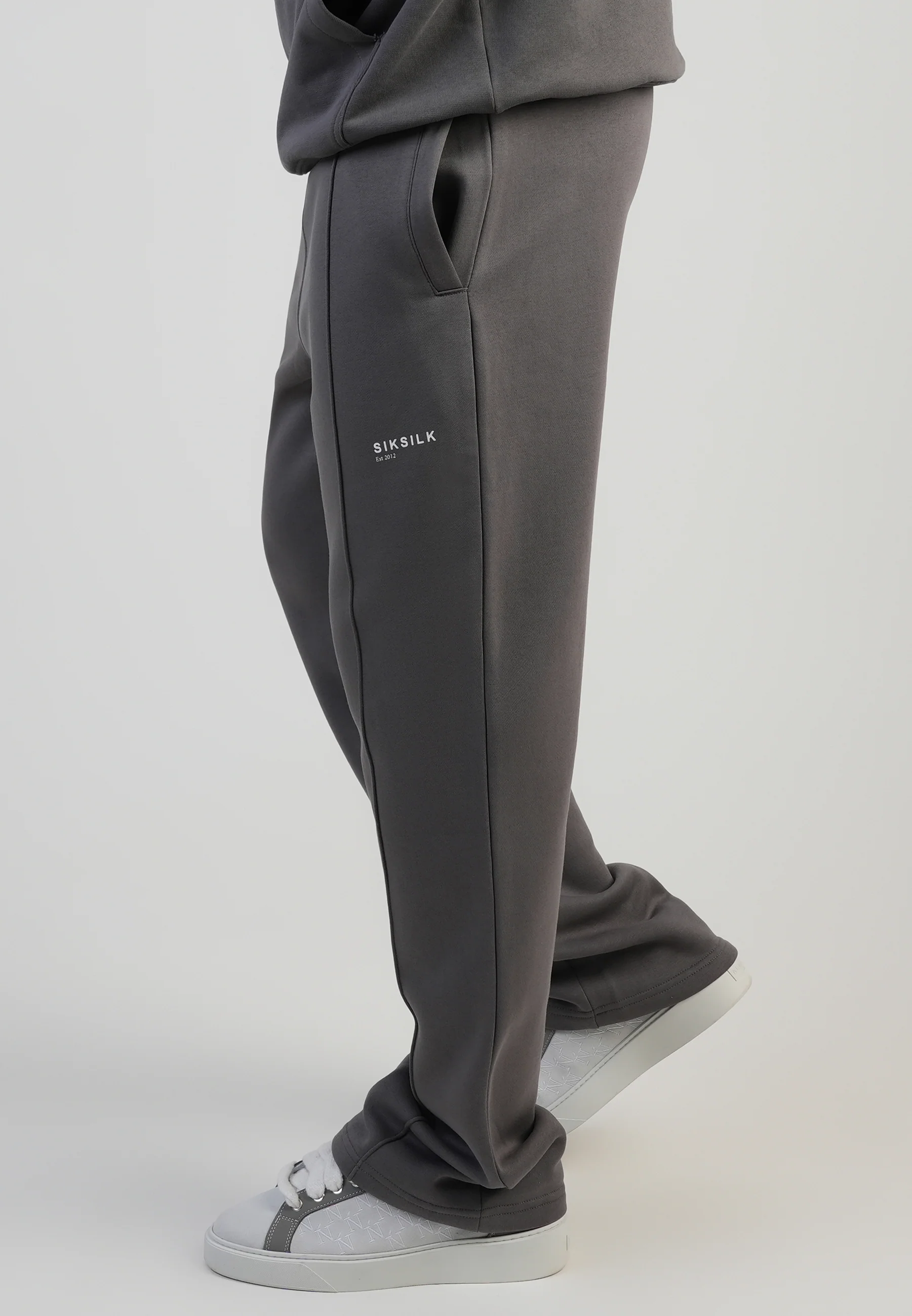 Grey Track Pants - Image 2