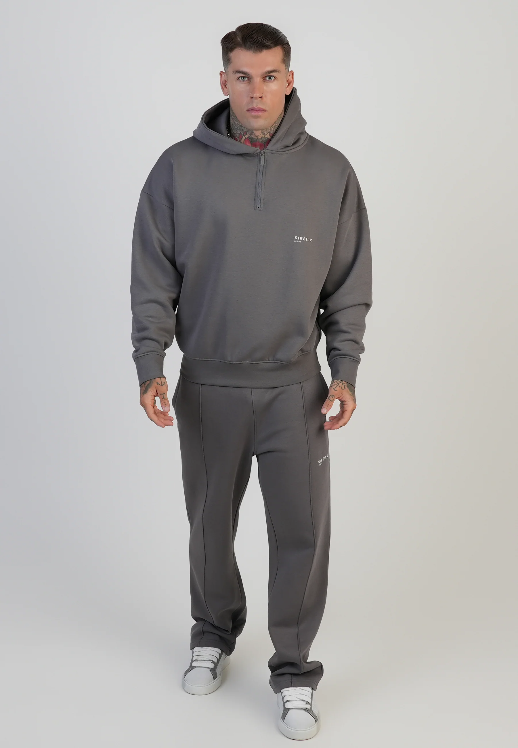 Grey Track Pants - Image 4