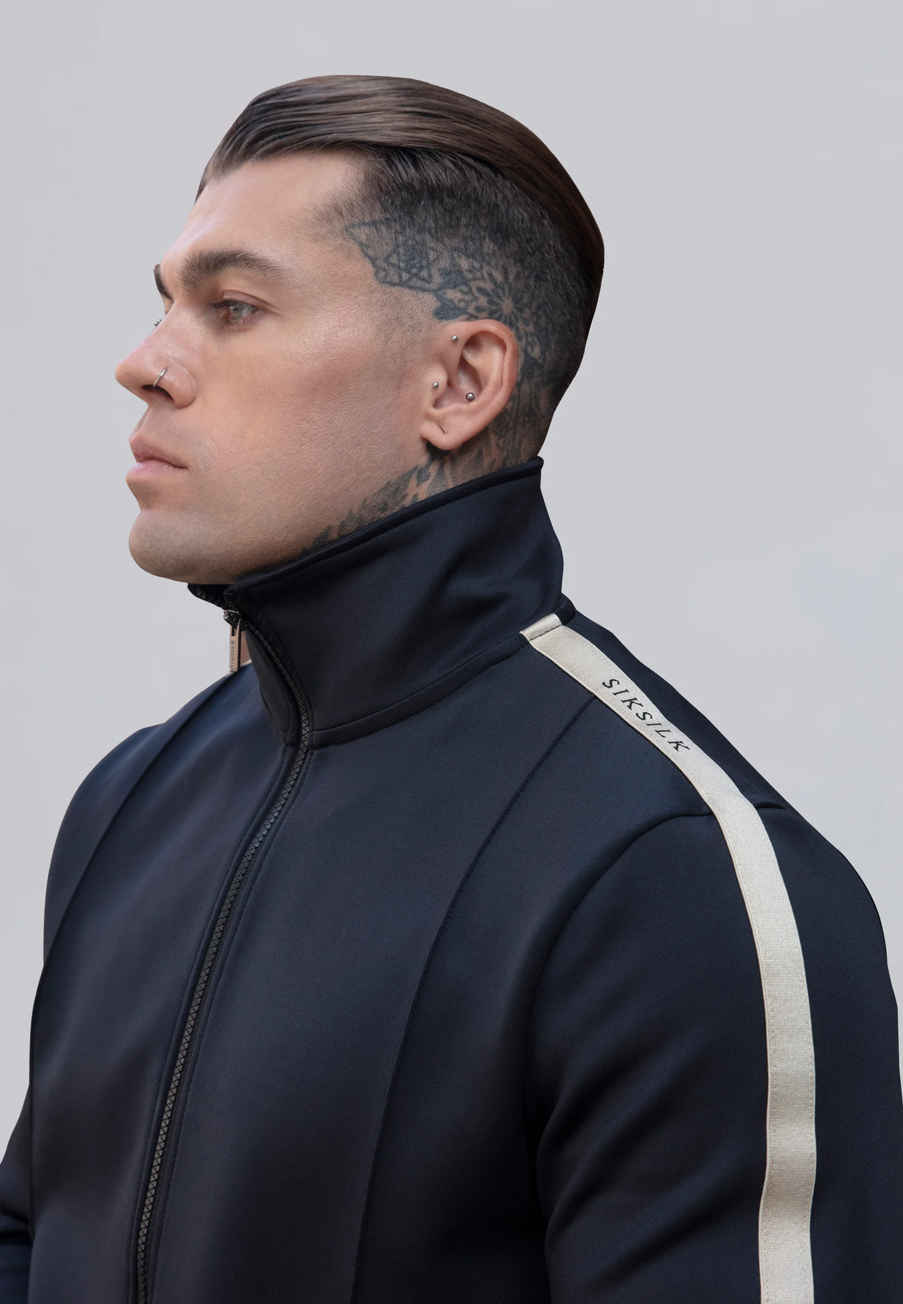 Black Track Top - Image 2