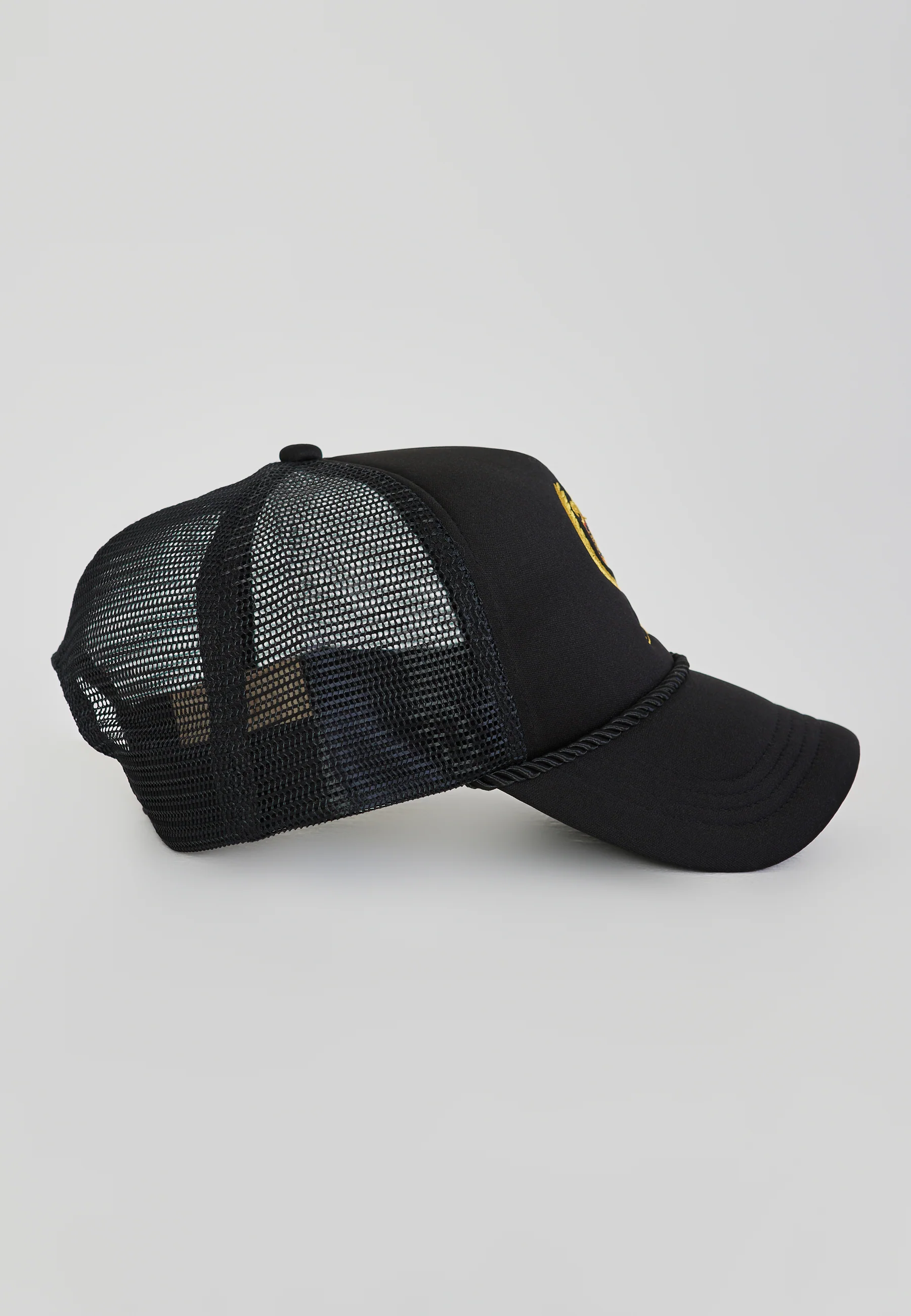 Black Trucker Cap - Image 4