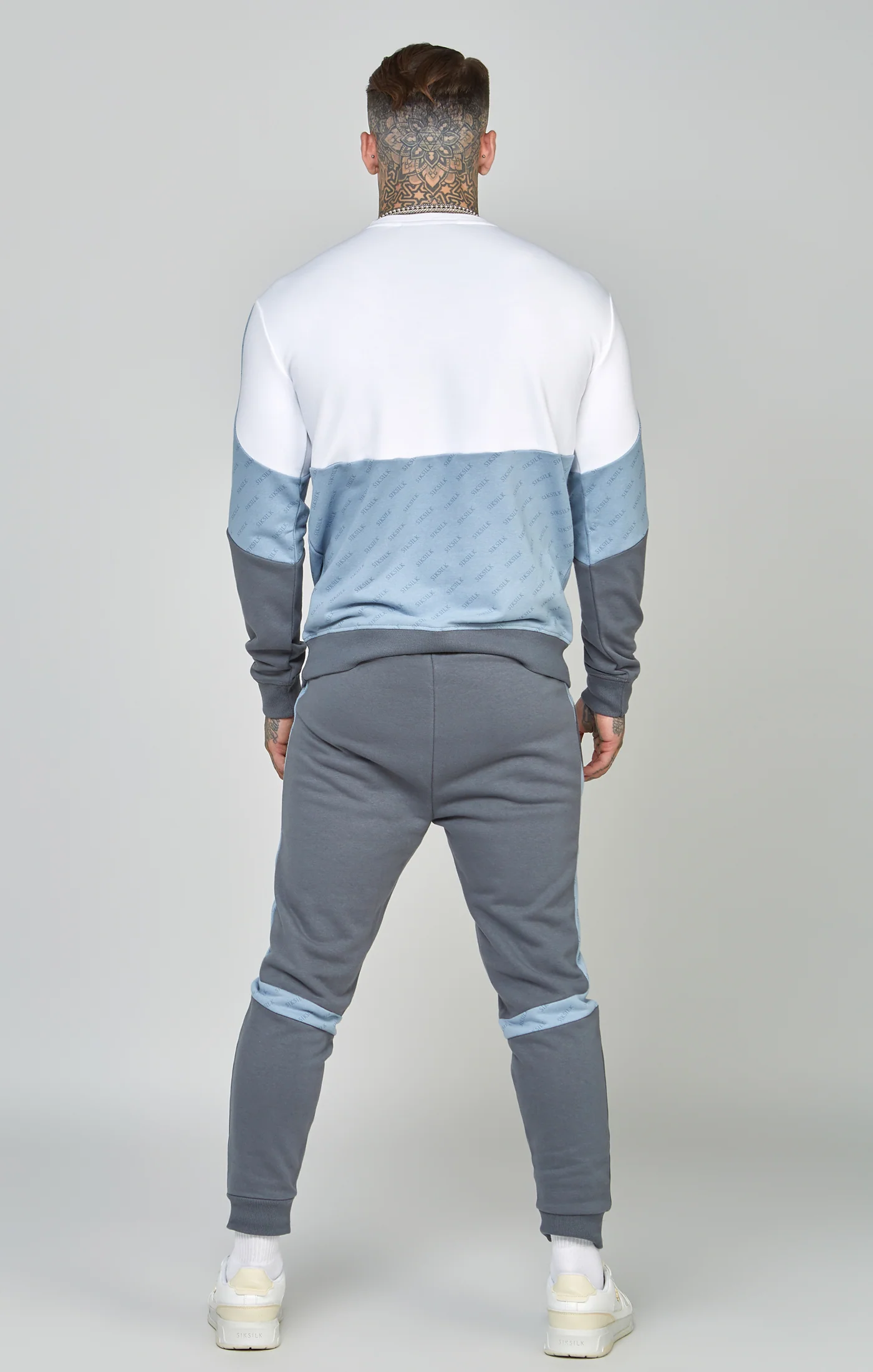 White Cut & Sew Relaxed Fit Sweatshirt - Image 5
