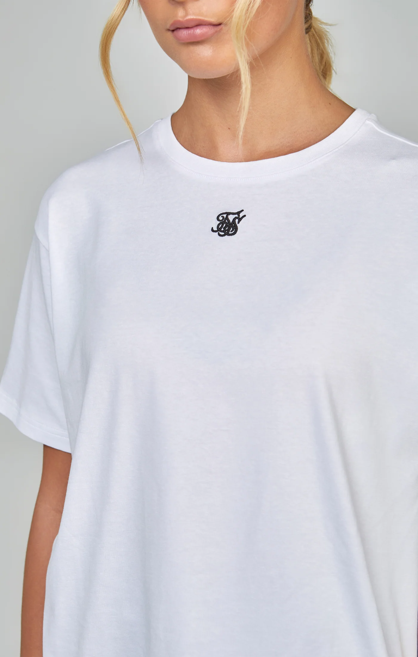 White Essential Boyfriend T-Shirt - Image 3