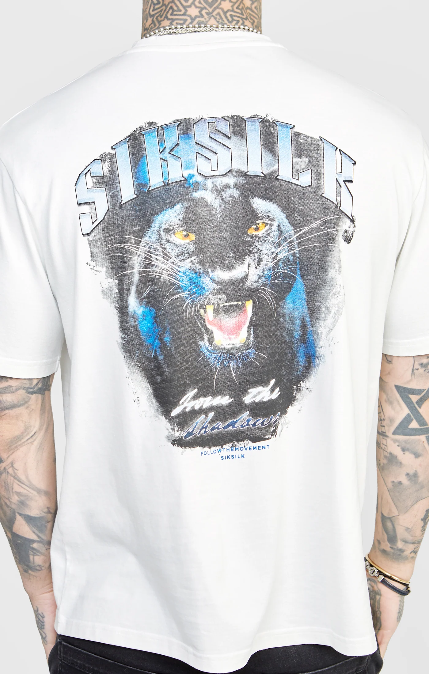 White Graphic Oversized T-Shirt - Image 3