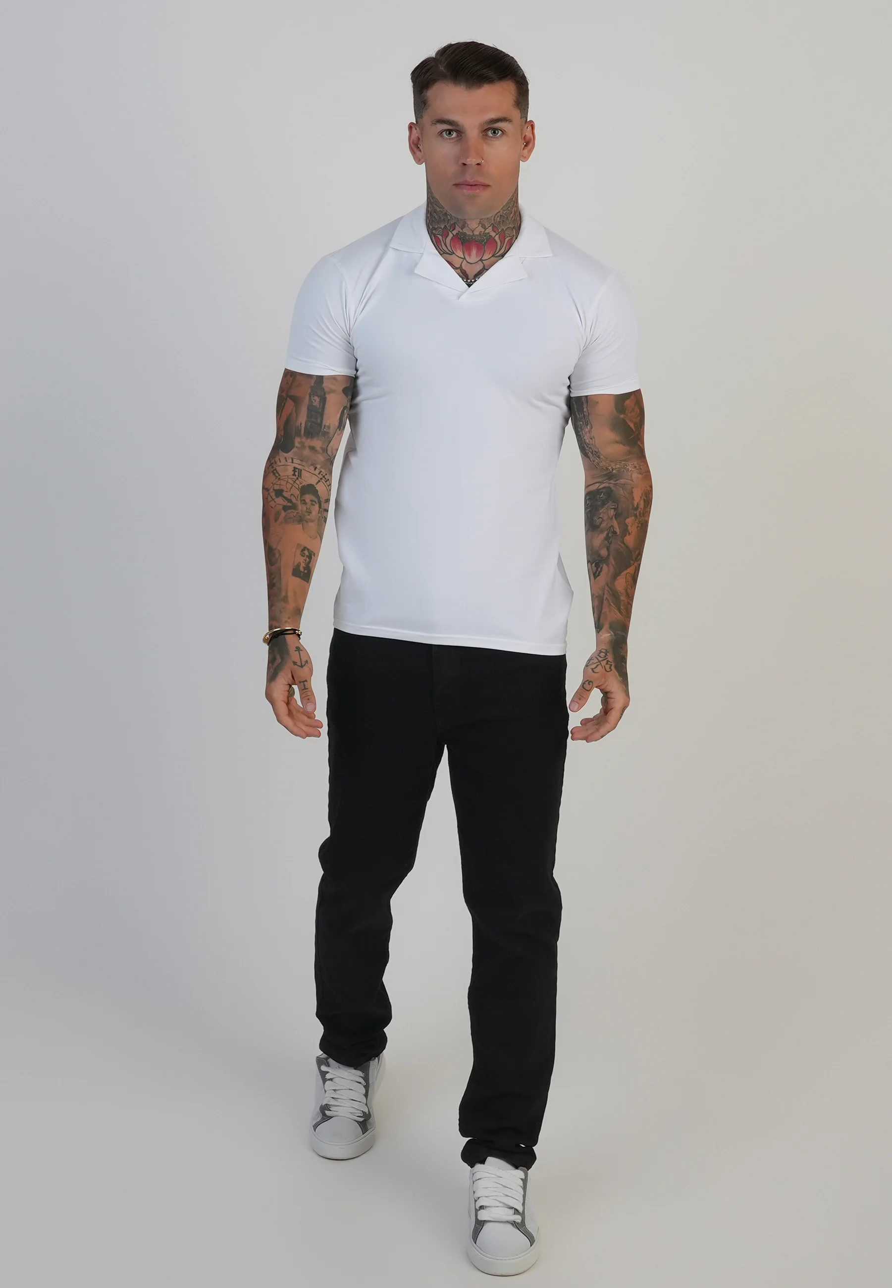 White Revere Polo - Image 4