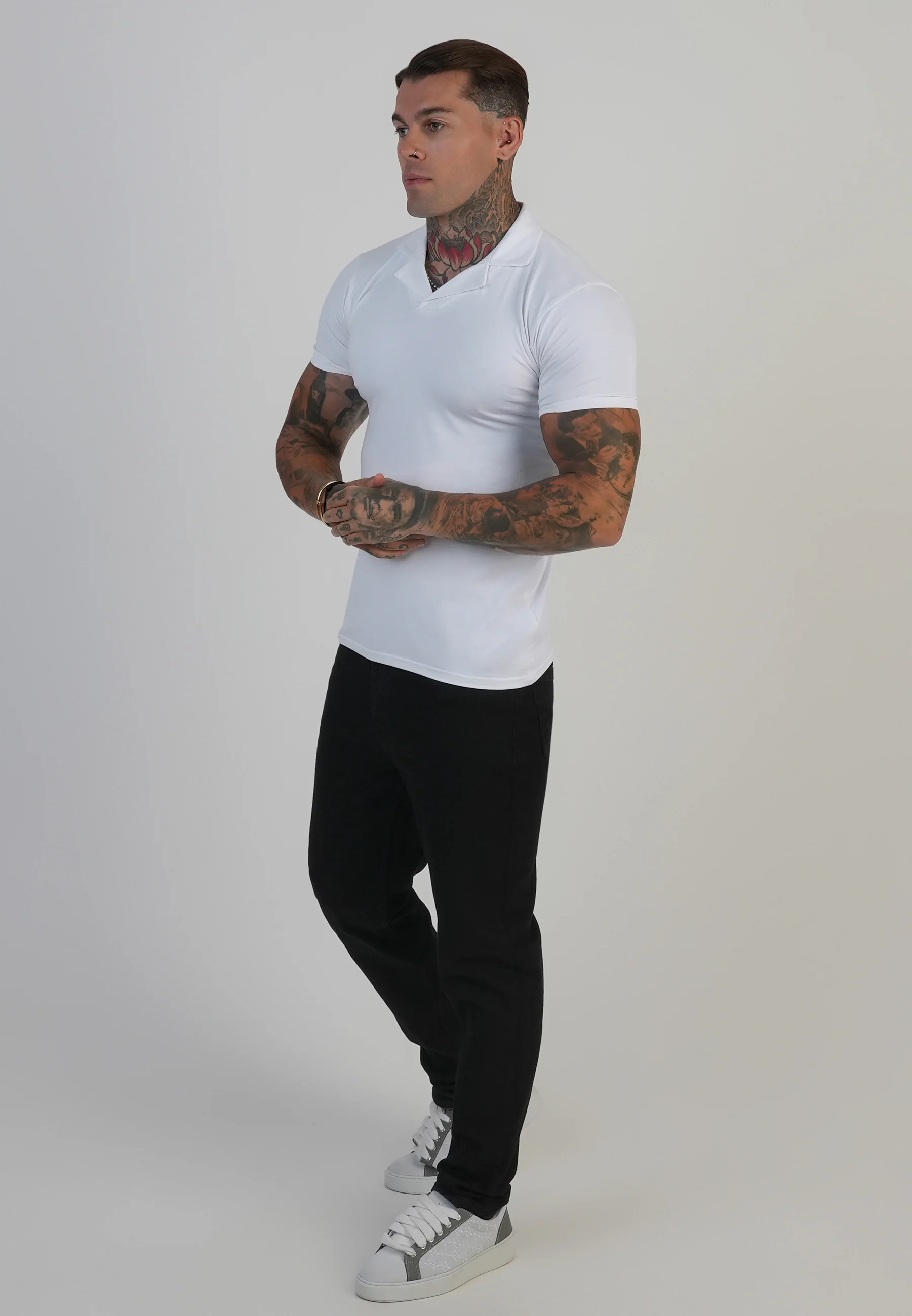 White Revere Polo - Image 5