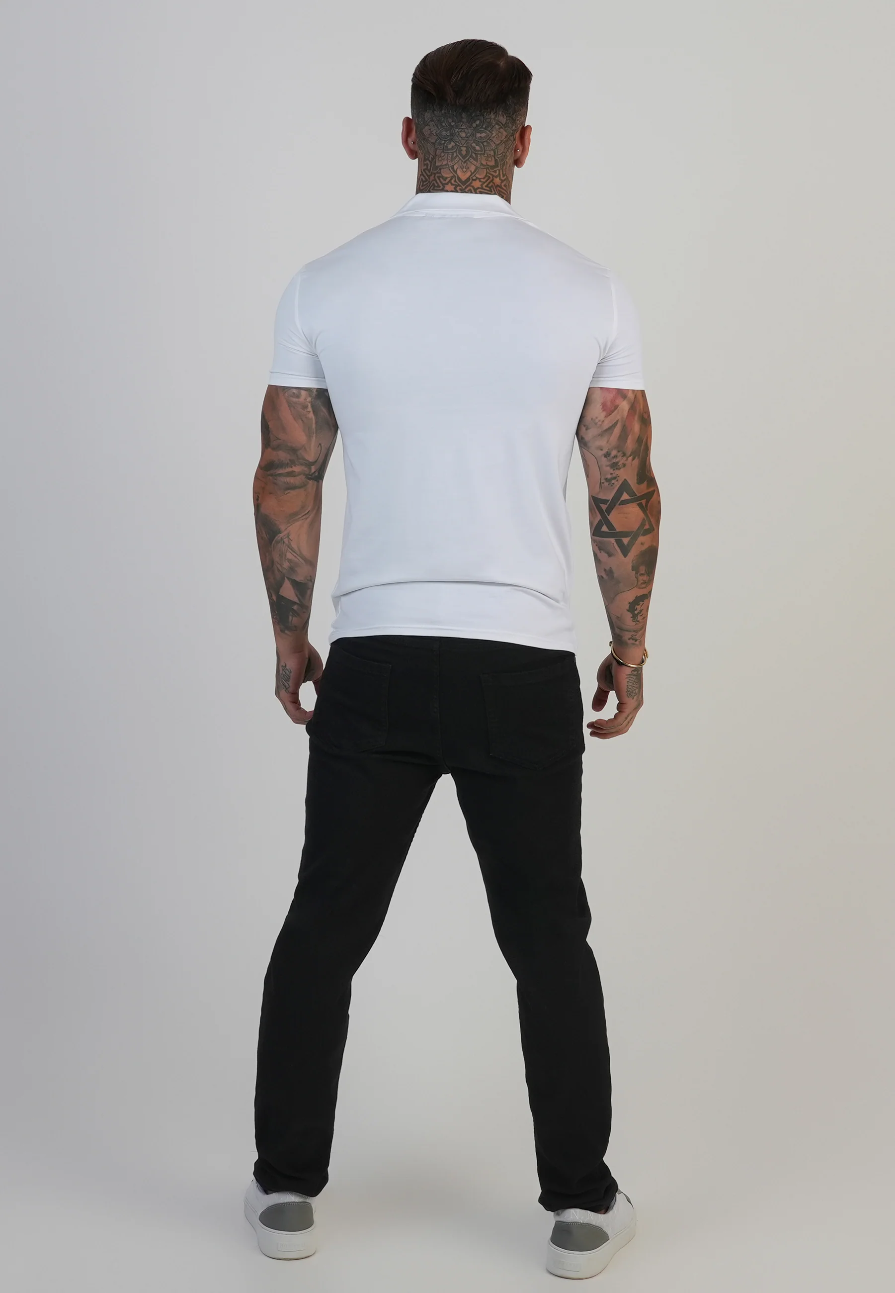 White Revere Polo - Image 6
