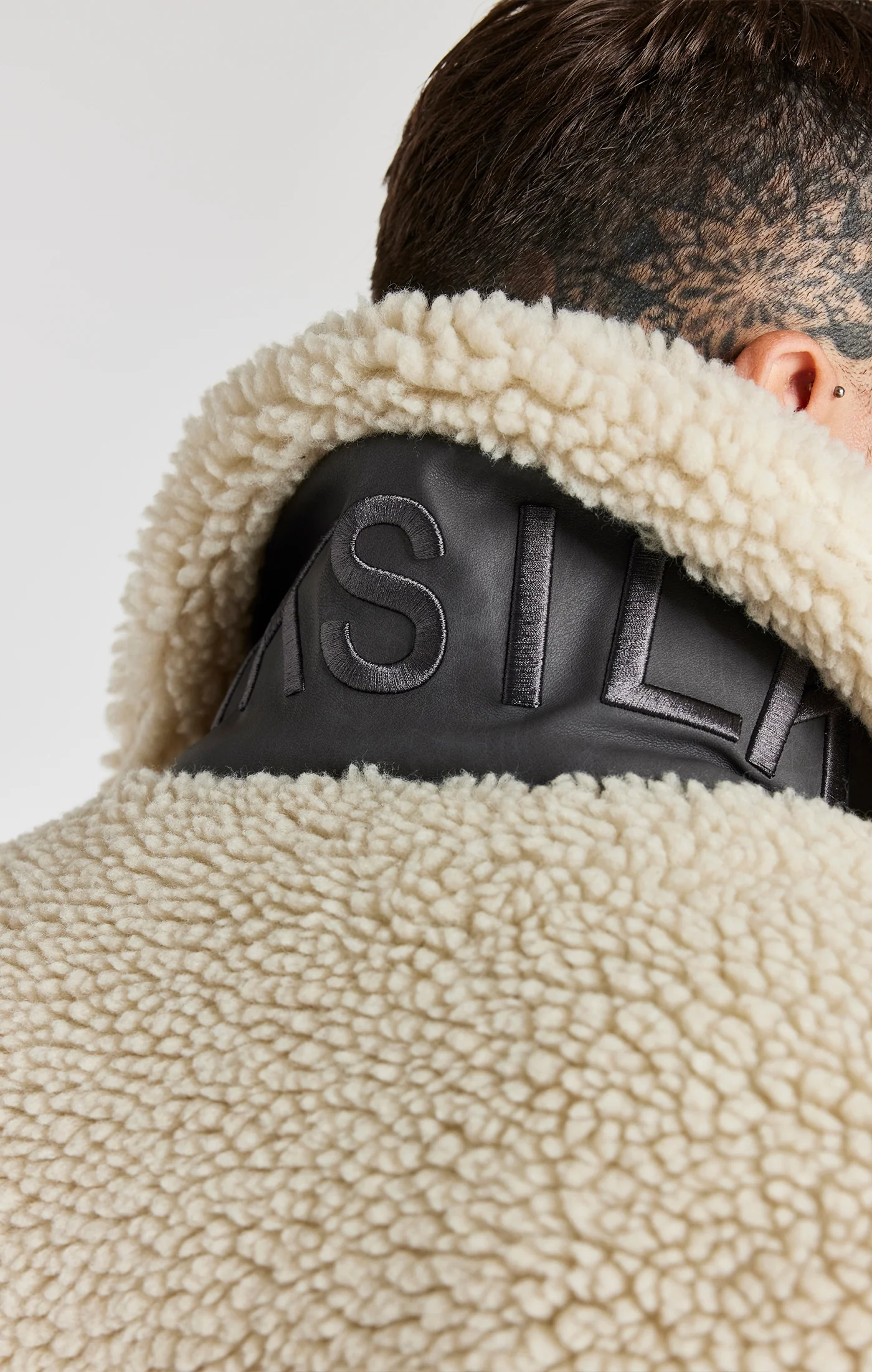White Sherpa Jacket - Image 2